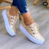 Women Casual Sneakers Woman Fashion Spring Leather PU Sneakers Female Platform Vulcanize Shoes Zapatillas De Mujer