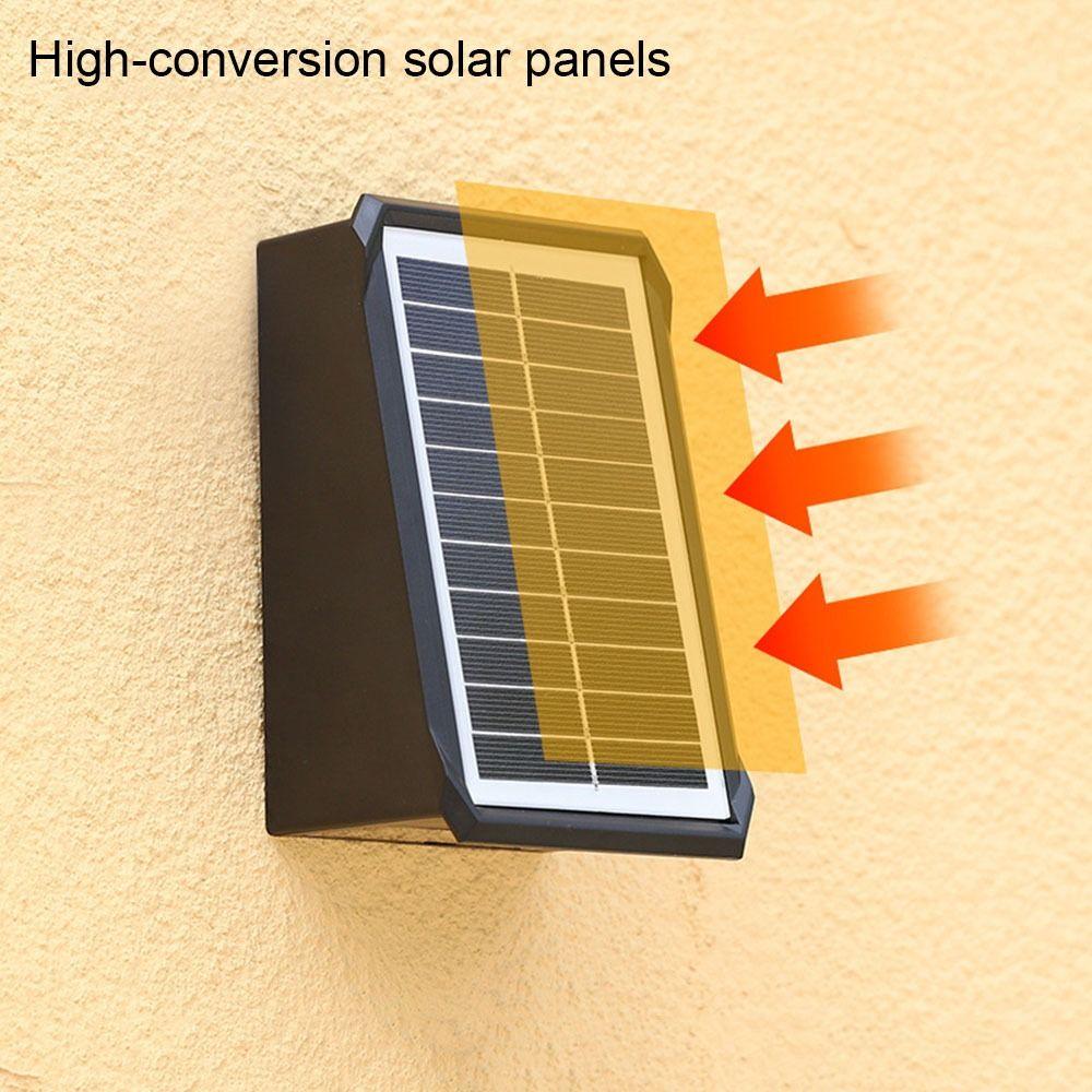 IP65 Waterproof Solar Wall Lamp Automatic Lighting Atmosphere Decoration Spotlights  Porch