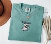 I Require Snacks Embroidered Comfort Colors Shirt, Snack Gremlin Tee