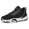 Anta Speed Decision 5 Fabric Shock Absorption Non-Slip Wear-Resistant Low-Top ALTI-FLASH Basketball Shoes Men Sneaker Black Silver 112141605-2
