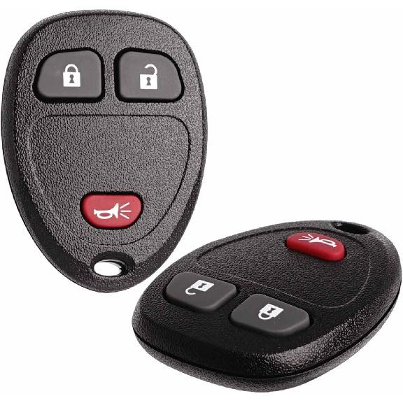 Remote Key Fob Replacement Fits for Chevy Silverado 1500 2500 Tahoe Suburban Avalanche Equinox GMC Sierra Acadia Yukon XL 2007 2008 2009 2010