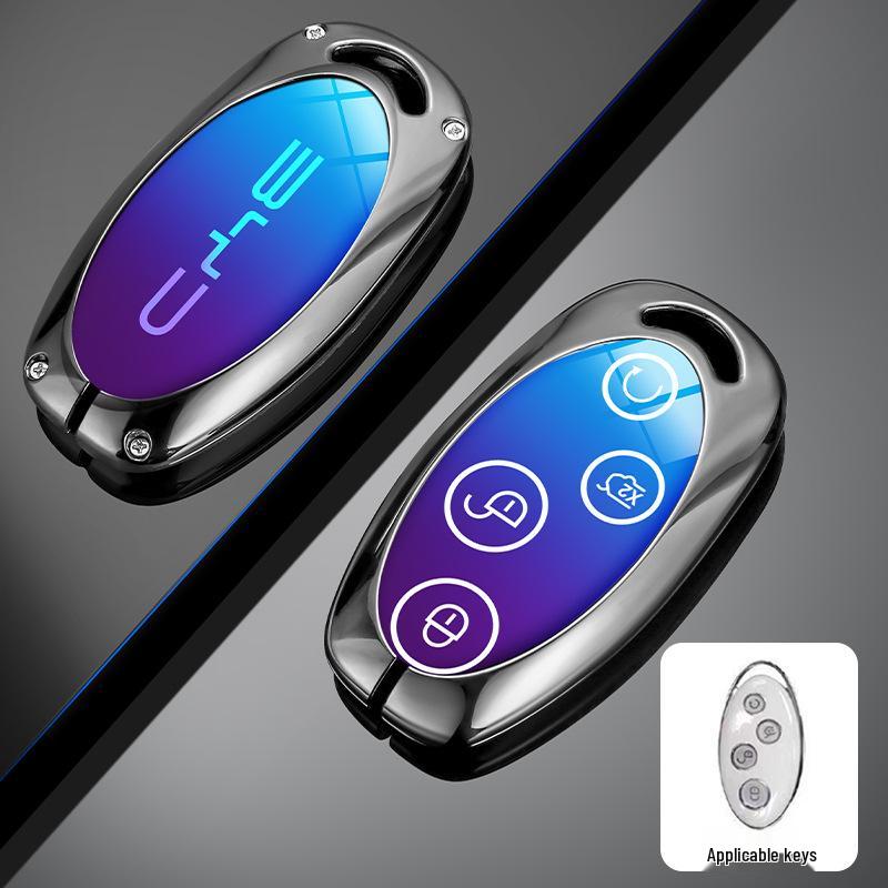 BYD Dolphin 22-24 Key Case: Compatible with Han, Song Plus, Tang DMI, Qin Pro, Yuan E2