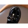 Fashion Versatile Children's Leather Shoes Spring Korean Version Girls British Style Fringed Single Shoes Student Bow Flats