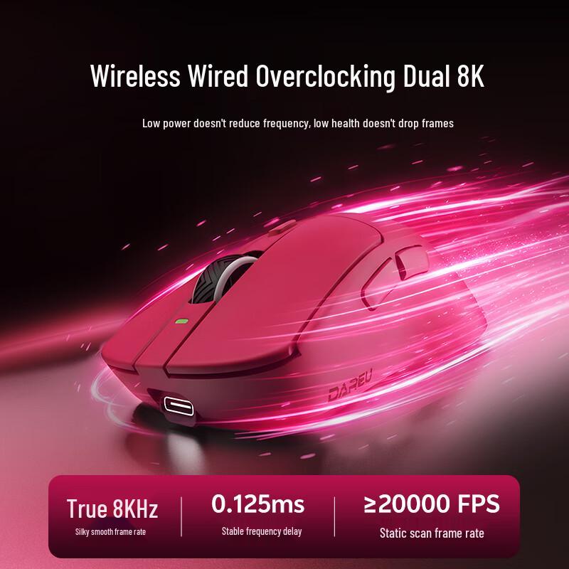 DAREU AE7 Airship Lightweight Wireless Gaming Mouse