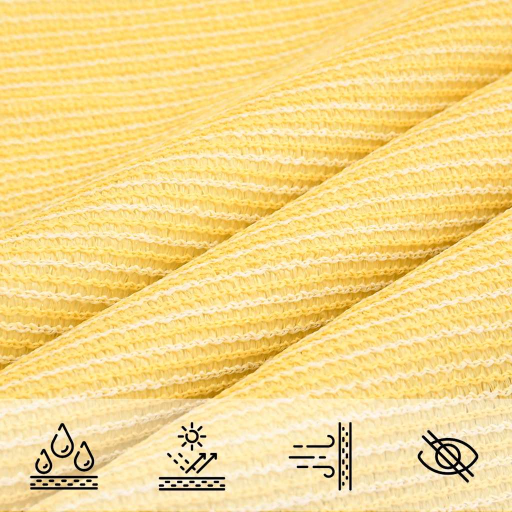 vidaXL Sonnensegel 160 g/m² Beige 5x6 m HDPE