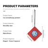 RUN1 For Volkswagen VW Car Air Freshener Perfume Decoration Pendant Refresher Tablet Scirocco Passat Polo B5 B6 B7 CC Tiguan Sharan
