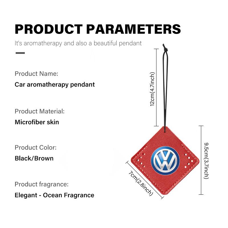 RUN1 For Volkswagen VW Car Air Freshener Perfume Decoration Pendant Refresher Tablet Scirocco Passat Polo B5 B6 B7 CC Tiguan Sharan