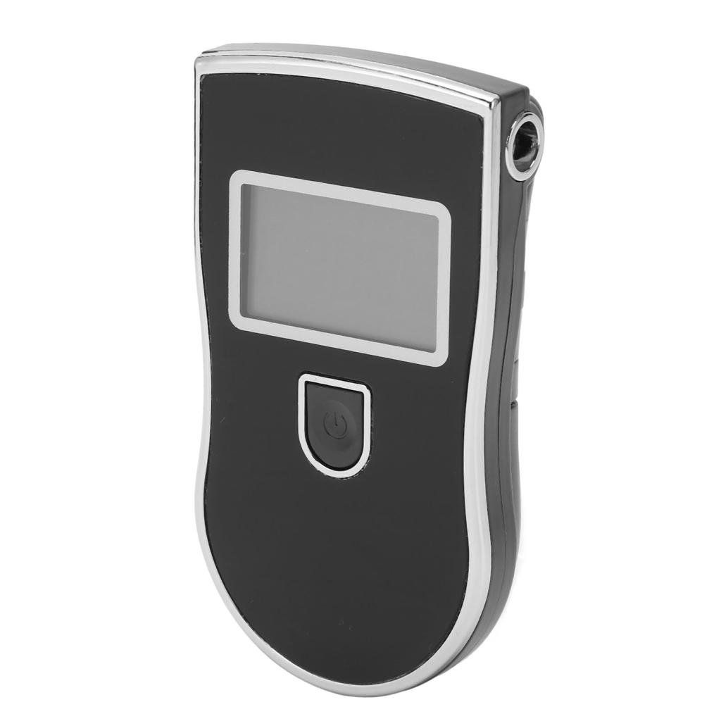 Алкотестер Портативный Ручной Быстрый Отклик Красная Подсветка Цифровой Дисплей Тестер Алкоголя с 5 Мундштуками