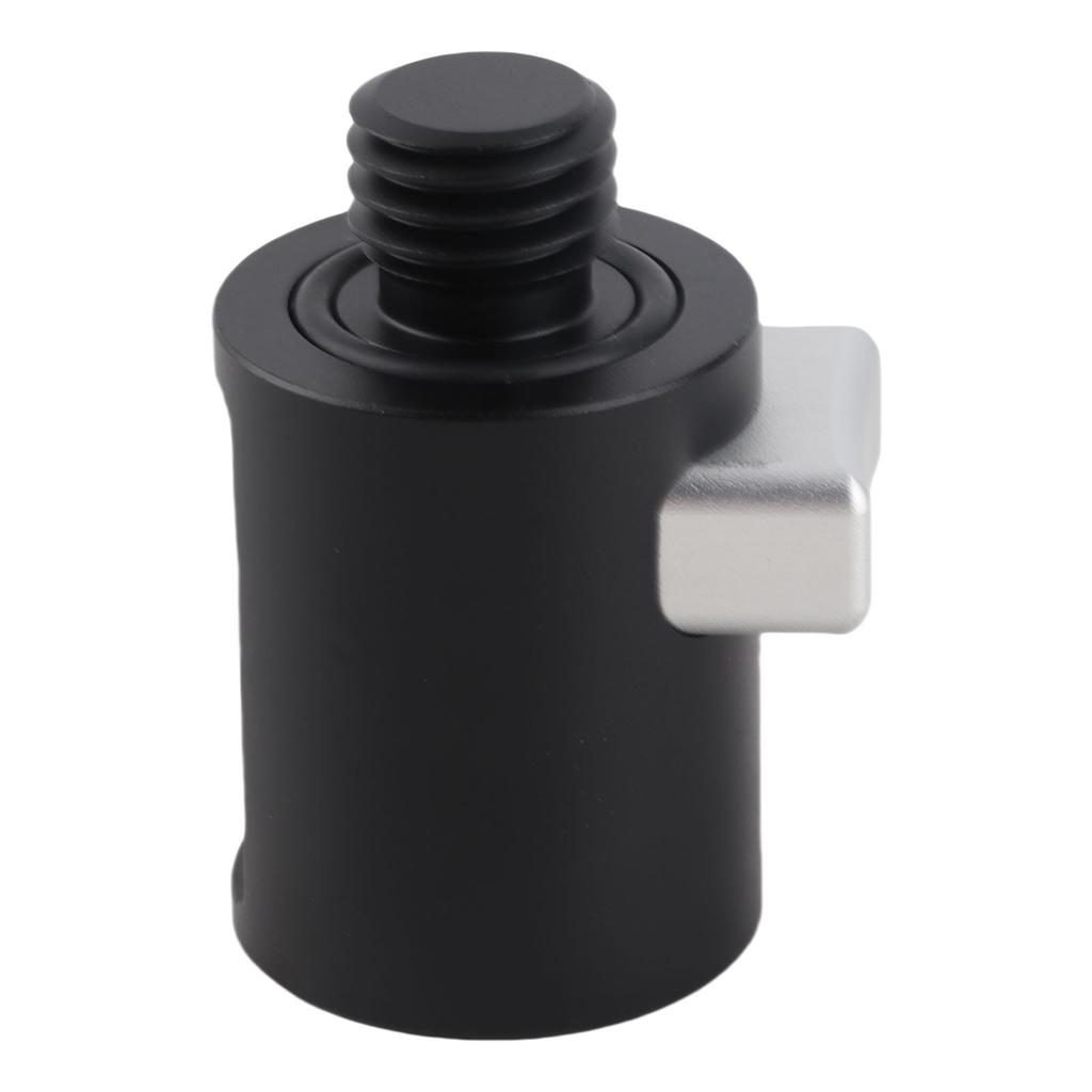 Surveying Pole Adapter 5 8inx11 Thread 40mm Length Aluminium Alloy GPS Quick Release Adapter