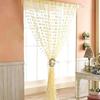 Hot Line Heart Decor Curtains Novelty  Window Living Room Curtain Divider String Home Decorations Curtain  Tassel Door