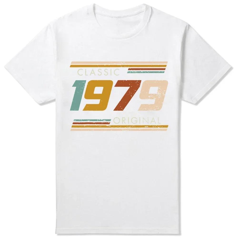 Made In 1979 Limited Edition 45 Years Of Being Awesome T Shirts Gifts Summer Tees Tops Short Sleeve T-shirt clothing new