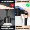 Электрический пенный распылитель для автомойки - Пеногенератор на литиевой батарее с 1-часовой автономностью и губкой для пенной мойки