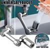 Rotation Extender Faucet Aerator Washbasin Faucets Bubbler Nozzle Robotic Arm Universal 1080 Degree Lifting Splash Proof Faucet