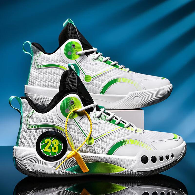 Кеды Оуэна Брайанта с высоким верхом мужские и женские нескользящие, износостойкие и амортизирующие студенческие и подростковые дышащие спортивные туфли