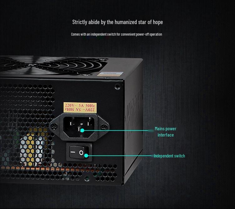 Great Wall HOPE-7000DS 600W Gaming & Office PC Power Supply