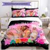 3pcs Duvet Cover Set (1*Duvet Cover + 2*Pillowcase, Without Core), Karol G Print Soft All‑Season Bedding Set, Home Bedroom Decor Gift