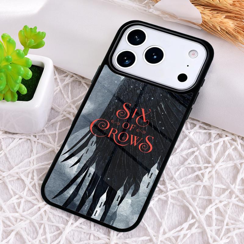 Чехол для телефона «Шесть воронов» ударопрочный для iPhone 17 Air 16e 15 11 12 14 13 Pro Max Чехол