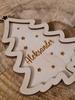 Bauble Baubles with name, personalized, wooden, for a Christmas tree gift, 1 PCS