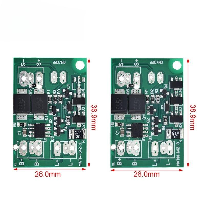 Automatic Solar Panel Battery Charger Board Night Light LED Courtyard Garden Lamp Control Switch Delay Relay Module Power-on/off