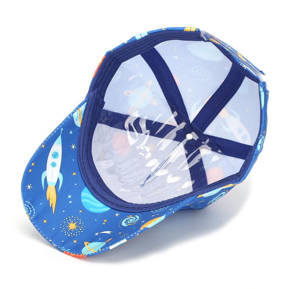 Children's Cartoon Animal Baseball Caps - Spring/autumn - Boys' Cute Beanie Hats - Girls' Sun Hats