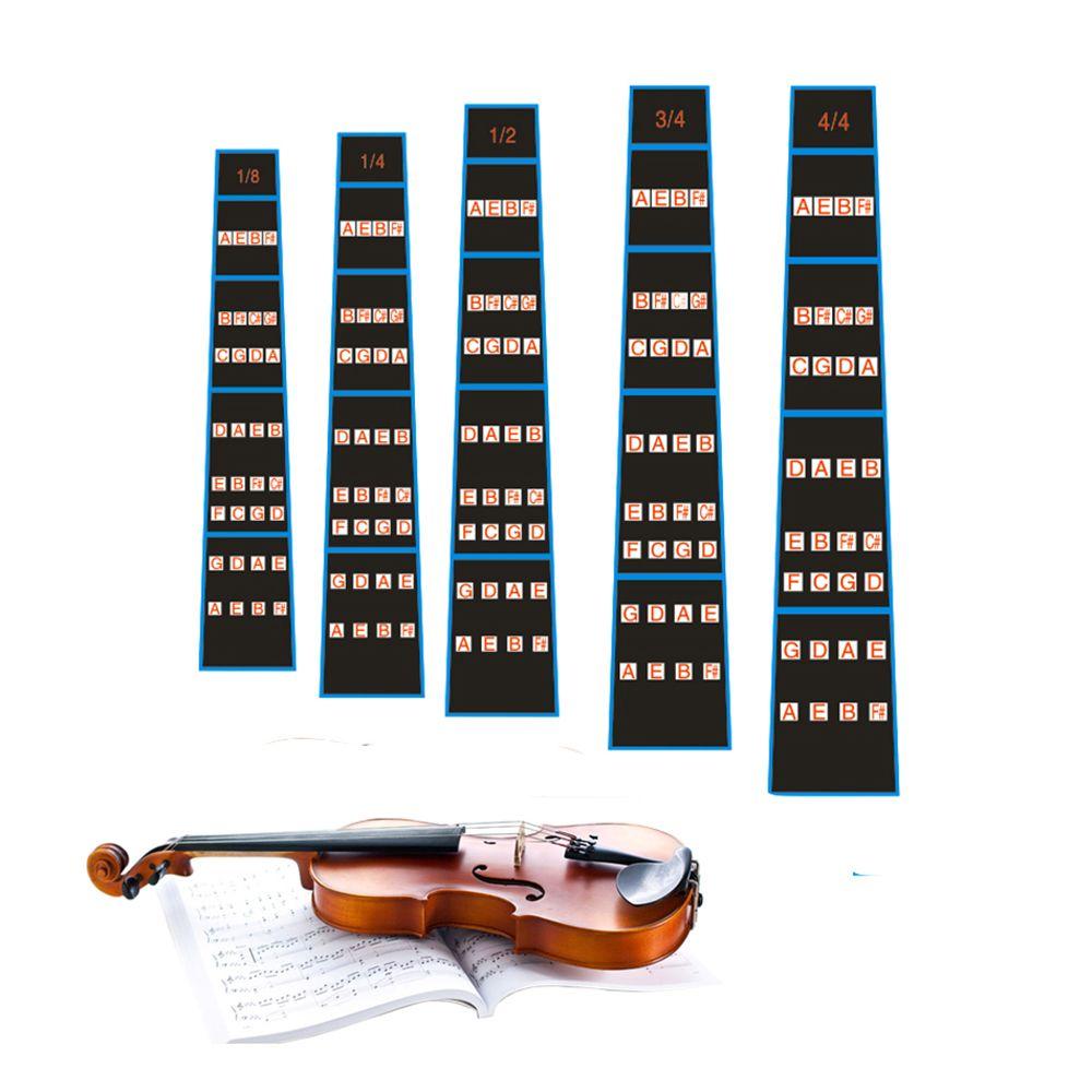 Beginners Music Tools Marker Practice Fiddle Finger Label Violin Sticker Scale stickers notes Cello