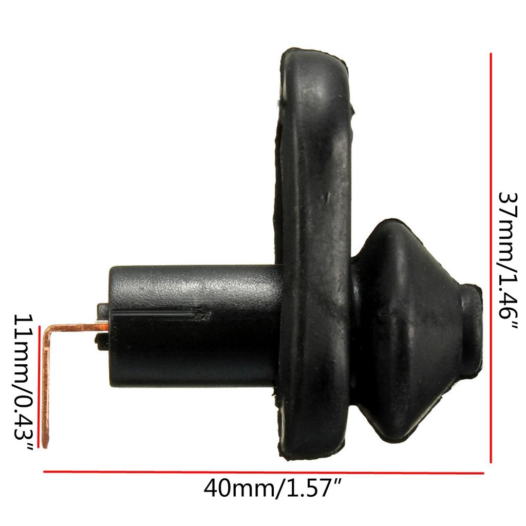 Door Jamb Switch Universal Black Car Interior Door Light Switch Set of 4