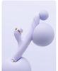 Jieshibang Master Series Thin Self-Retracting Vibrator - Fairy Purple Female Masturbator