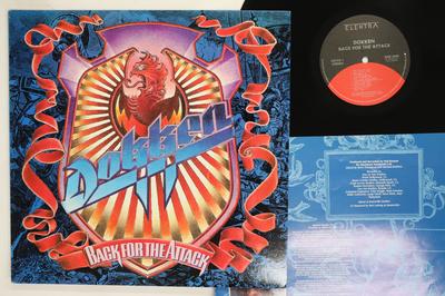 Виниловая пластинка DOKKEN Back For The Attack 607351 ELEKTRA 1987 США Металл Б/у