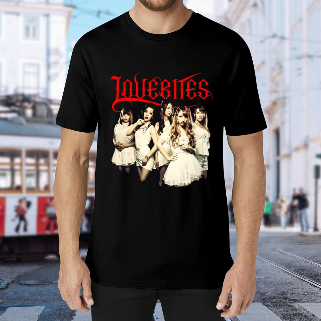 Best to Buy LOVEBITES Essential Music Japan Retro T-Shirt