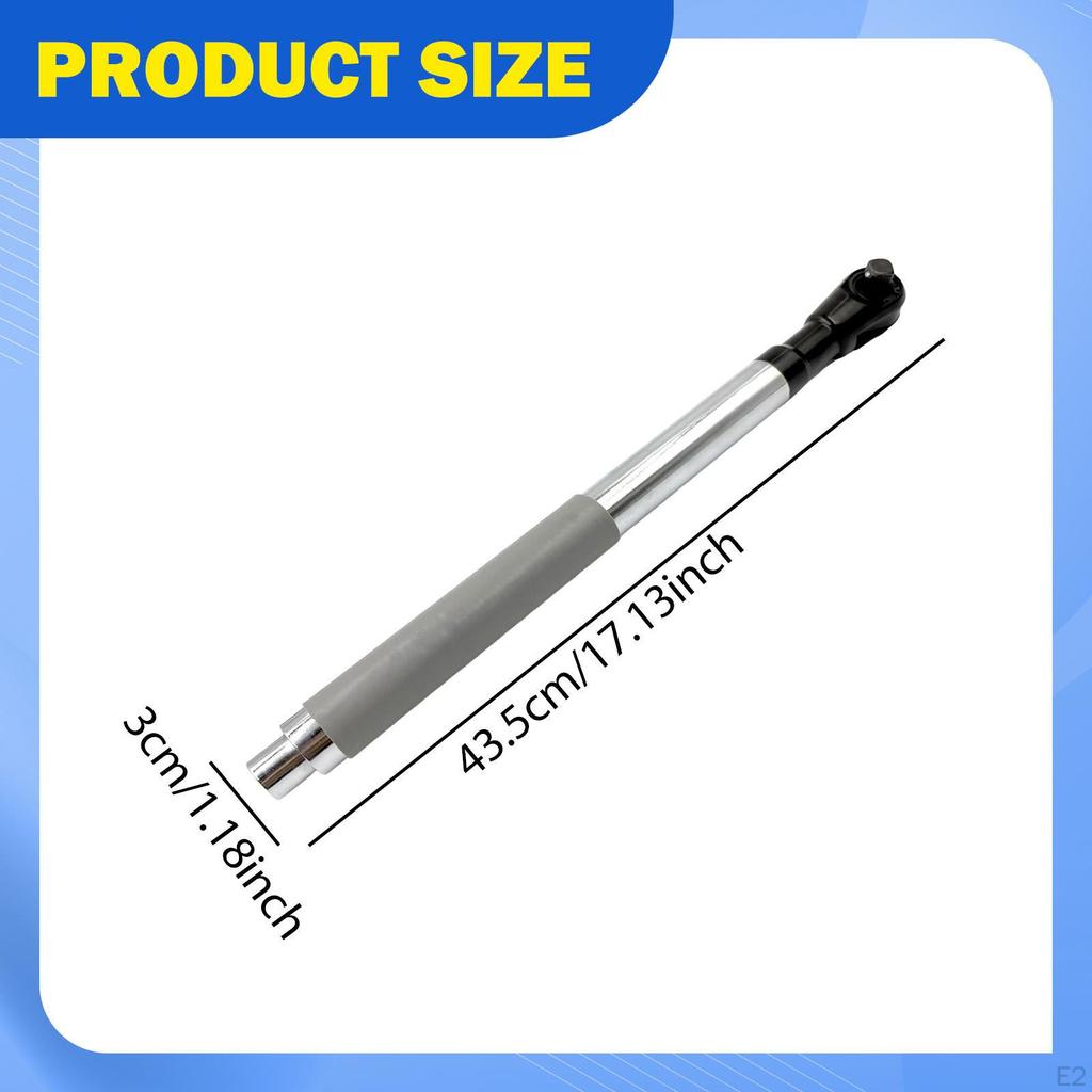 1/2" Offset Extension Wrench Impact Extend for Electric Drill Handyman Heavy Duty DIY Garage