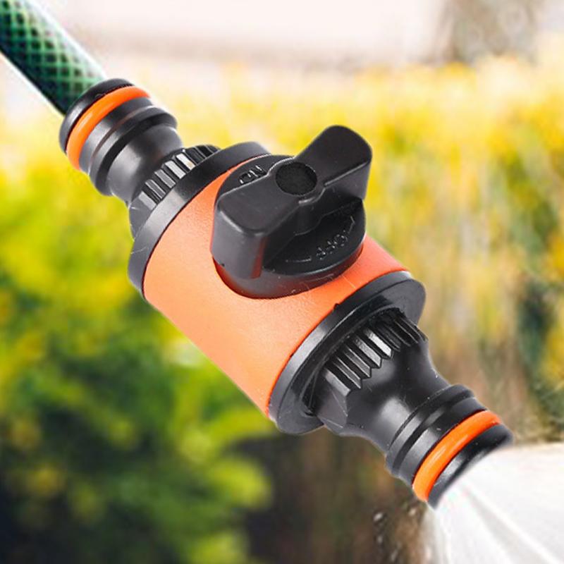 Water Hose Adapter Connector Quick Connect Hose Coupler Replacement Shut Off Valve Garden Hose Connectors For Cleaning Watering