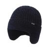New Add Fur Lined Warm Winter Hats Stylish Men Women Soft Beanie Hat Classic Knitted Earflap Hat Warm Caps With Ears