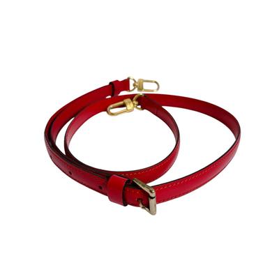 Переменная сумка Epi Аксессуары Плечевой ремень Телячья кожа Красный унисекс Б/у