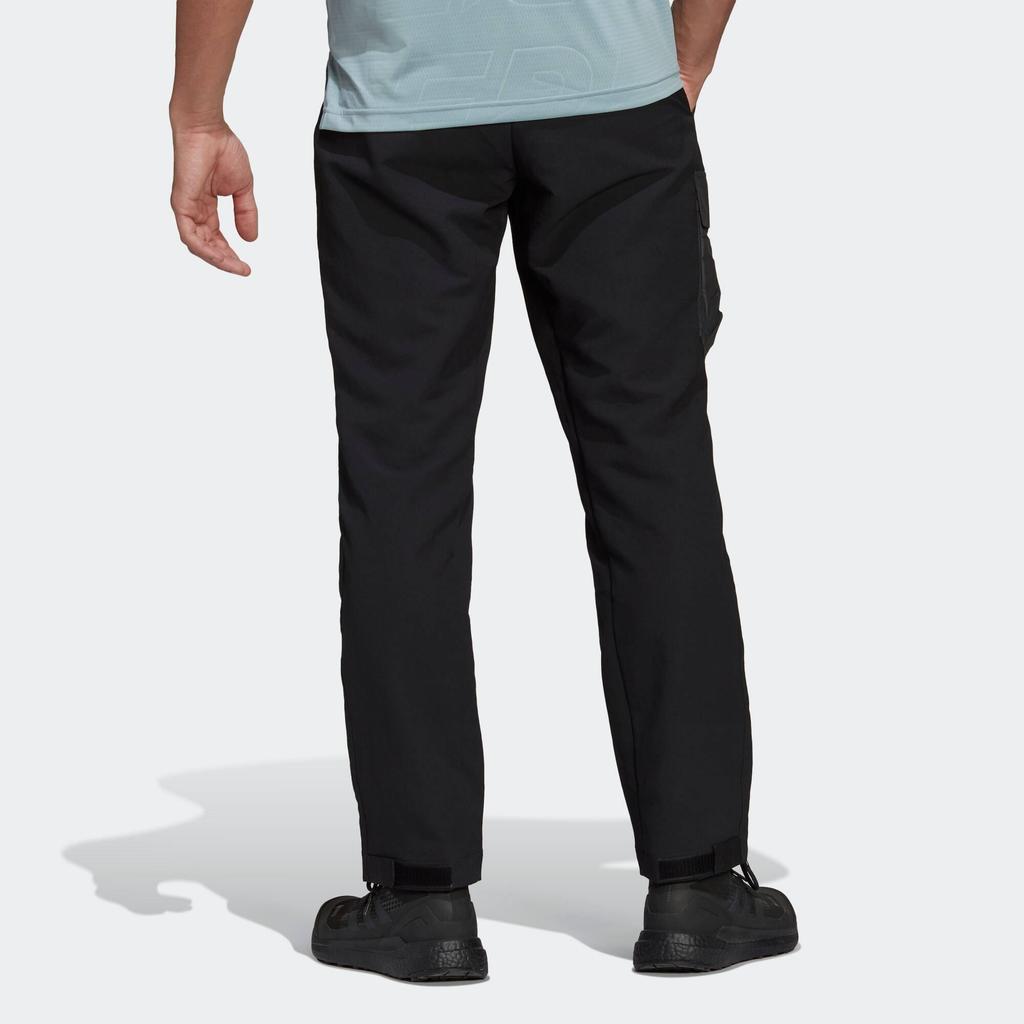 adidas Terrex Штаны для хайкинга, созданные для переработки, черные, мужские H55918