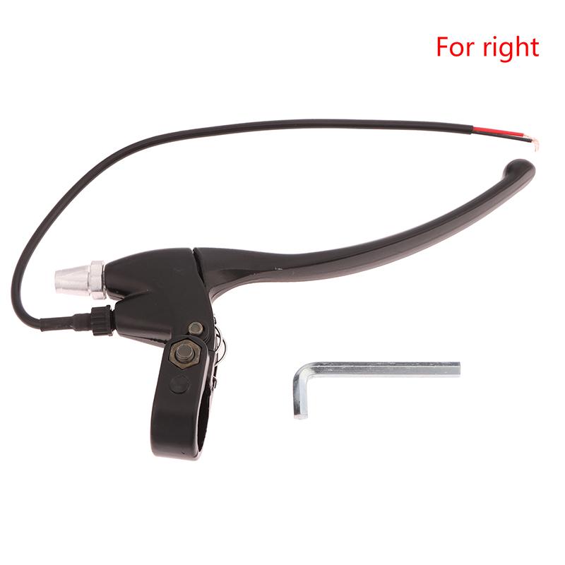 1PC Black Thickened Aluminum Alloy E-Bike Brake Crank Scooter Lever Electric Bicycle Handle Bar Bike Repair Parts