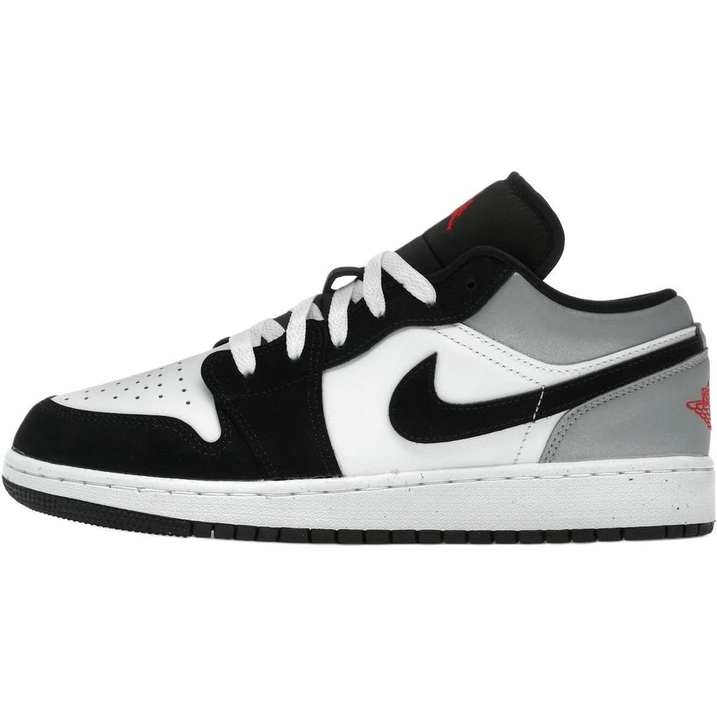 Jordan Детские баскетбольные кроссовки Air Jordan 1 Low Черно-белые Унисекс HF3188-106