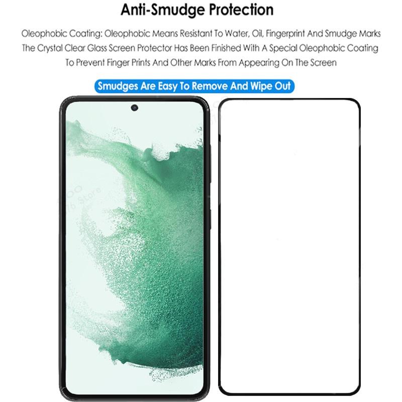 Защитное стекло для телефона 2 в 1 для Samsung Galaxy S22 S22 Plus S21/A72 A42 A53/Xiaomi 12 Pro/12/11 Pro/Redmi Note 11/11 Pro Ect