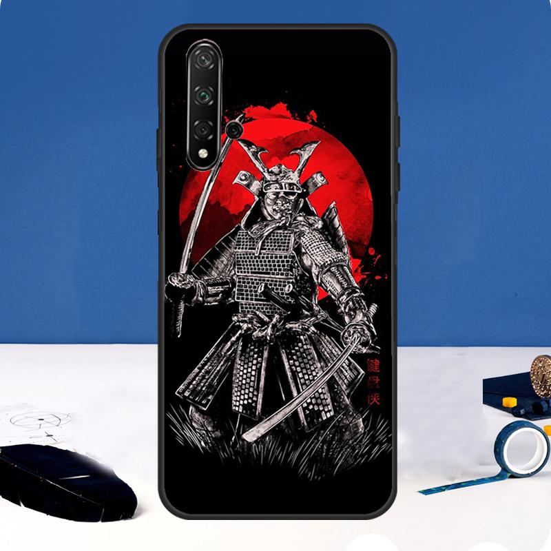 Чехол Самурай Ниндзя Япония Для Huawei Nova 3i 8i 11i 11 Pro 9 10 SE 5T Y60 Y61 Y70 Y90 Y91 P20 P30 P40 Lite Обложка