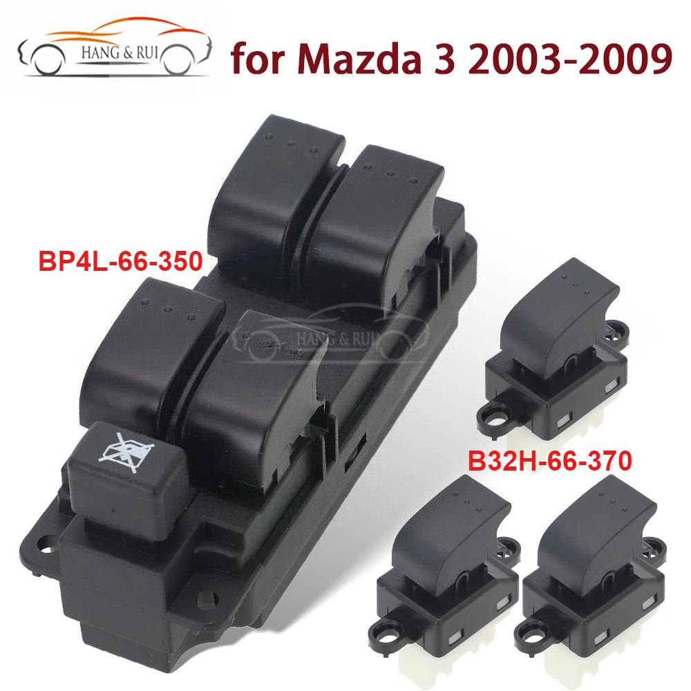 For Mazda 3 Mazda3 2003 2004 2005 2006 2007 2008 2009 Electric Window Control Switch Button Spare Parts B32H-66-370 BP4L-66-350