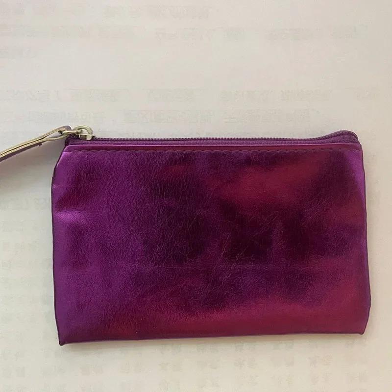 Новая Простая Мода Водонепроницаемая Сумка для Монет Золото Серебро Искусственная Кожа Кошелек для Монет Кошелек Портативный Держатель для Карт Ключи Монеты Чехол для Наушников CLE