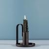 New Iron Black Candle Holders Nordic Simple Style Wrought Rack Home Decoration Metal Crafts Candle Bases Home Decoration