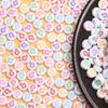 Материалы для DIY Ожерелье Ручная работа Свободные бусины Разделитель Узор Крест Плоские круглые Акриловые серьги Изготовление украшений 6,5 мм Модные аксессуары Браслет
