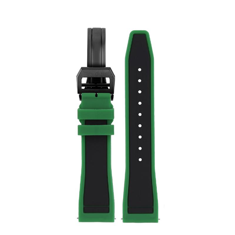 21mm 22mm Color Matching Silicone Strap for IWC pilot Porto Fino Portuguese Little Prince Mark XVIII Waterproof Silicone Strap