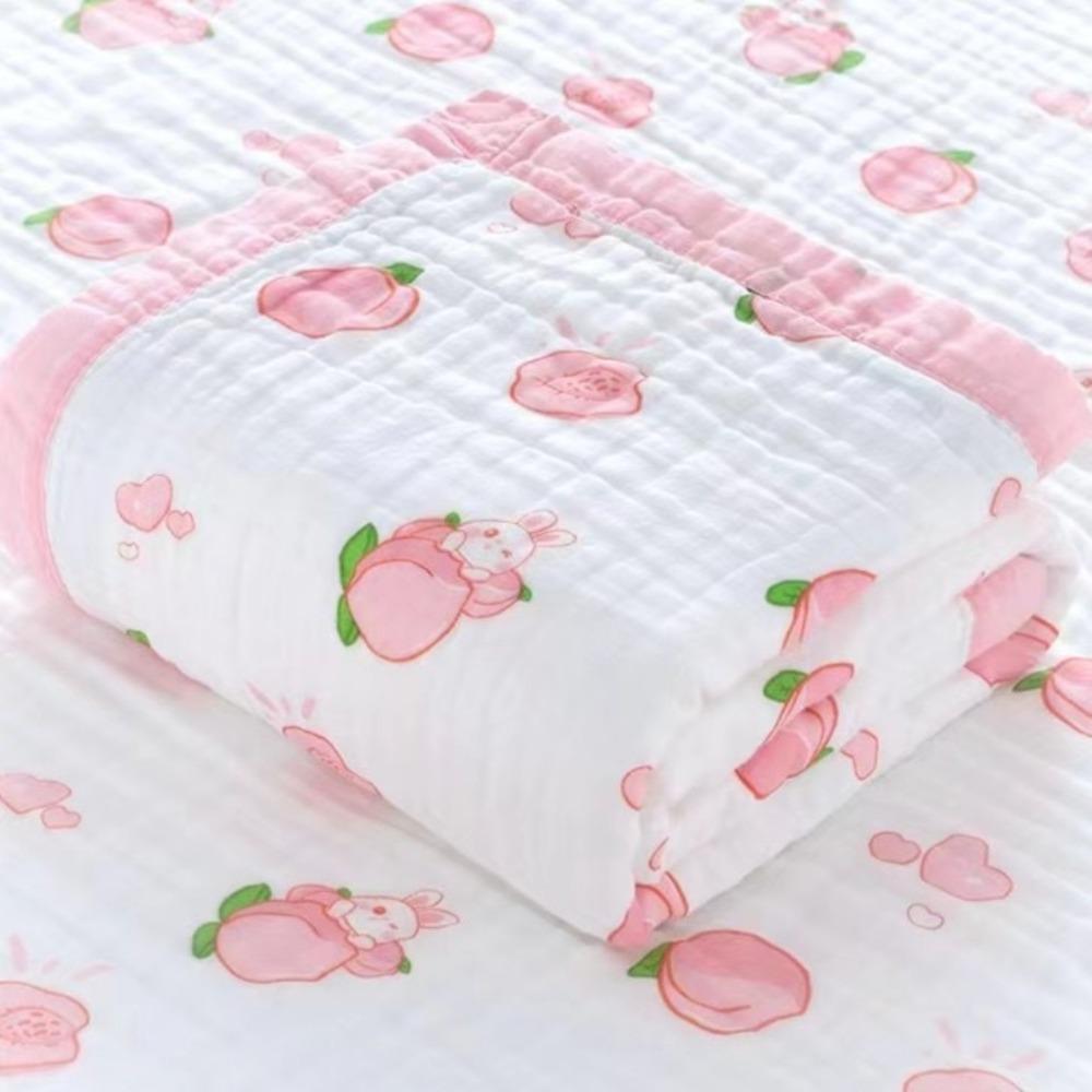 Baby Pure Cotton Class A Soft and Breathable Six-layer Integrated Children's Bath Towel Kindergarten Small Quilt