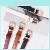 Stylish Style Minimalist Pu Belt With Alloy Pin Buckle For Daily Suitable Use