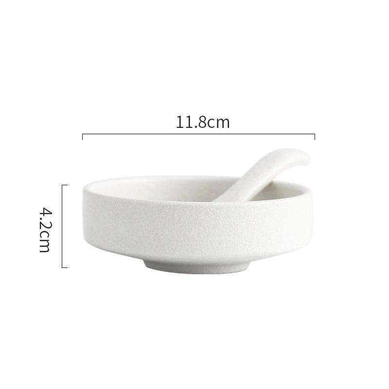 Ceramic Bowl Creative Thick Soup Bowl Dessert Bowl Sushi Bowls Salad Bowls Appetizer Bowls Restaurant Specialty Tableware