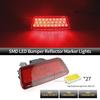1PC LED Rear Bumper Brake Light Canbus For Nissan X-trail Juke 2011-2016 Rogue 2014-18 Murano 15-18 Tail Stop Warning Fog Lamp