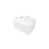 OruTa Face Towels, Imabari, 4-Piece Set, 100% Cotton, Absorbent, Quick-Drying, Medium Thickness,