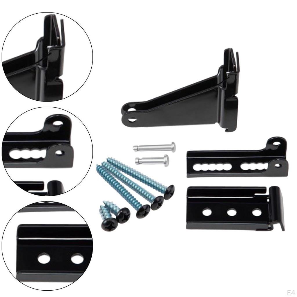 Door Closer Bracket Anti Sag Gate Kit Stable Sturdy Heavy Duty Industrial Frame Repair