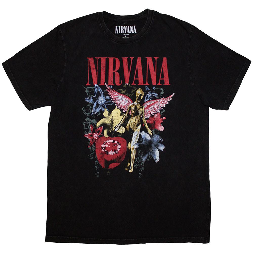 26 Nirvana In Utero Винтажный Коллаж Официальная Футболка Мужская Унисекс Футболка